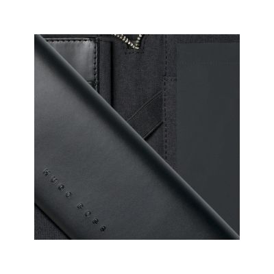 Папка для участника конференции формата А5 Advance Fabric Dark Grey. Hugo Boss-1