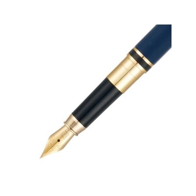 Ручка 2 в 1 шариковая и перьевая Pierre Cardin COMBI PEN, цвет - синий. Упаковка Е-10