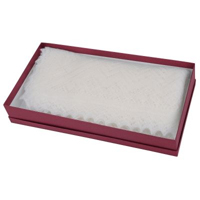 Оренбургский пуховый платок в подарочной коробке-2