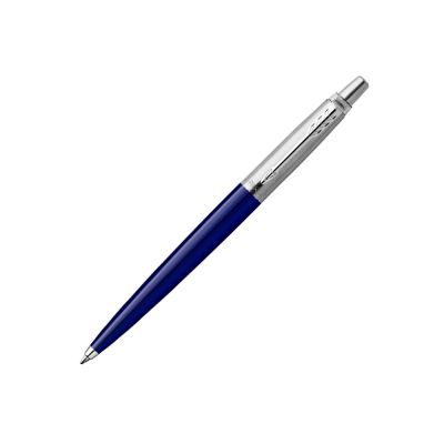 Шариковая ручка Parker Jotter ORIGINALS NAVY BLUE CT (2747C), стержень: M blue ЭКО-УПАКОВКА-0