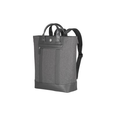 Сумка-рюкзак VICTORINOX Architecture Urban2 2way Carry Tote 15'',серая,полиэстер/кожа,40x15x40см,20л-2