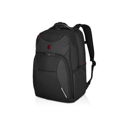 Рюкзак WENGER Cosmic 17, чёрный, переработанный ПЭТ/ПВХ/полиэстер, 34 x 23 x 49 см, 30 л-0