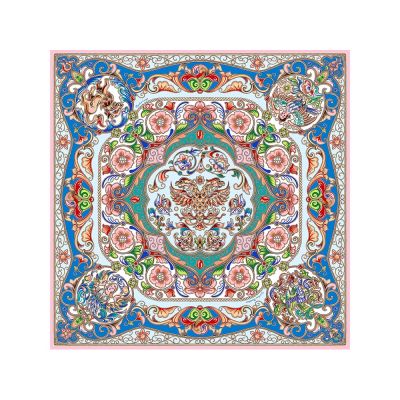 Платок Шедевры русских эмальеров-0