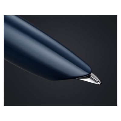 Перьевая ручка Parker 51 CORE MIDNIGHT BLUE CT, перо: F, цвет чернил: black, в подарочной упаковке.-10