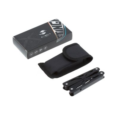 Мультитул Stinger, 100x35 мм, 12 функций, сталь/алюминий, чёрный, в комплекте нейлоновый чехол-4