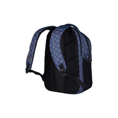 Рюкзак Sun WENGER 16'', синий со светоотражающим принтом, полиэстер, 35x27x47 см, 27 л-1