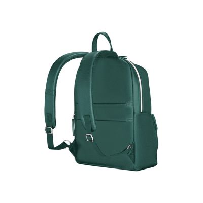 Рюкзак женский WENGER LeaMarie, ПВХ/полиэстер, 31x16x41 см, 18 л, зеленый-2