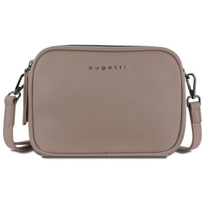 Сумка кросс-боди женская BUGATTI Almata, песочная, полиуретан, 21,5х6х15 см-1