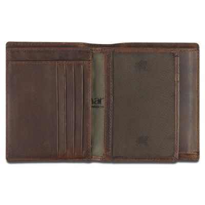 Бумажник Mano Don Leon, натуральная кожа в коричневом цвете, 9,7 х 11,7 см-4