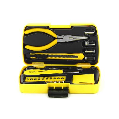 Набор инструментов Stinger, 20 инструментов, в пластиковом кейсе, 160х90x40 мм, желтый-0