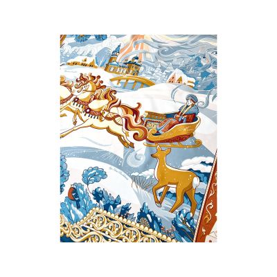 Платок Русская зима-2