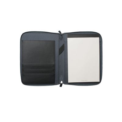 Папка для участника конференции формата А5 Keystone Grey. Hugo Boss-4