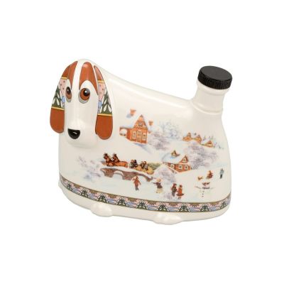 Штоф- собака Зимние забавы, 500мл-0