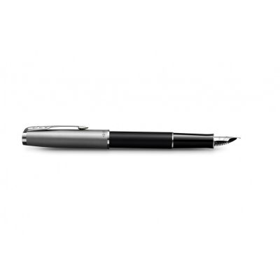 Перьевая ручка Parker Sonnet Entry Point Black Steel CT, перо: F, цвет чернил: black, в подарочной упаковке-4