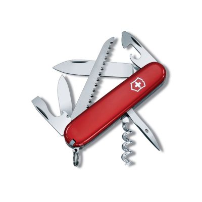 Нож перочинный VICTORINOX Camper, 91 мм, 13 функций, красный-0