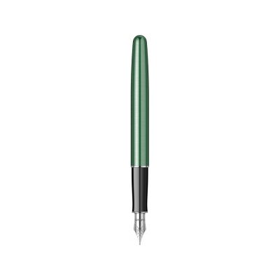 Перьевая ручка Parker Sonnet Essentials Green SB Steel CT, перо: F, цвет чернил: black, в подарочной упаковке.-7