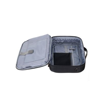 Сумка для ноутбука TORBER VOYAGE 15.6'', черный, нейлон/микрофибра, 43 х 10 х 29 см, 12л-3