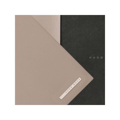 Обложка для блокнота А7 Essential. Hugo Boss, розовый-1