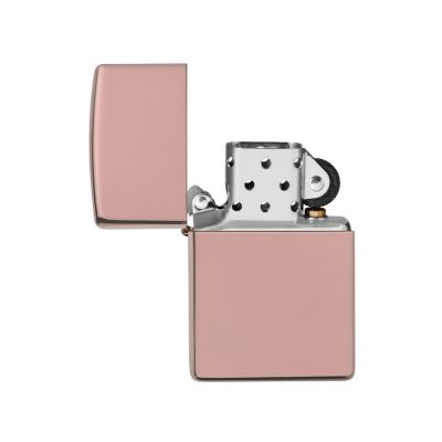Зажигалка ZIPPO Classic с покрытием High Polish Rose Gold, латунь/сталь, розовое золото, 38x13x57 мм-2