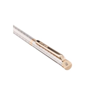 Ручка шариковая Pierre Cardin SLIM. Цвет - серебристый. Упаковка Е-3
