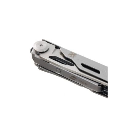 Нож перочинный Stinger, 112 мм, 9 функций, материал рукояти: нержавеющая сталь (серебристый)-7