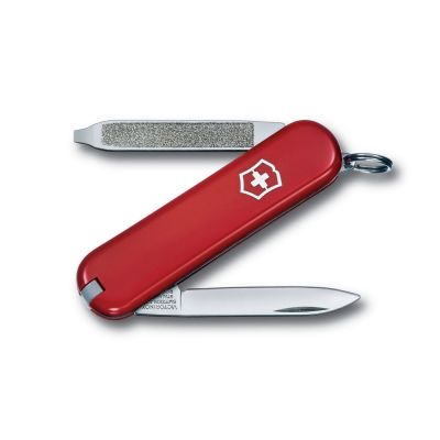 Нож-брелок VICTORINOX Escort, 58 мм, 6 функций, красный-0