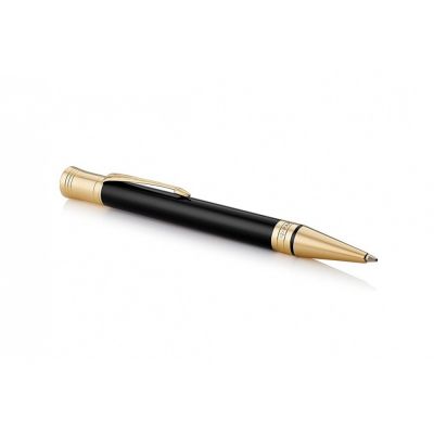 Шариковая ручка Parker Duofold Classic Black GT Fountain Pen, стержень: M, цвет чернил: black, в подарочной упаковке.-2