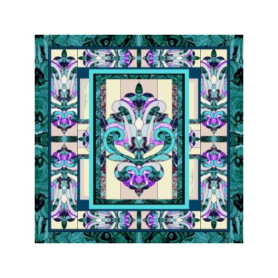 Платок Каменный Цветок-0