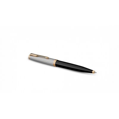Шариковая ручка Parker 51 Premium Black GT, стержень: M, цвет чернил: black, в подарочной упаковке.-2