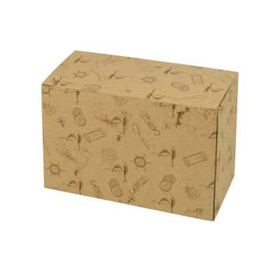 Настольный прибор У руля, коричневый/золотистый-5