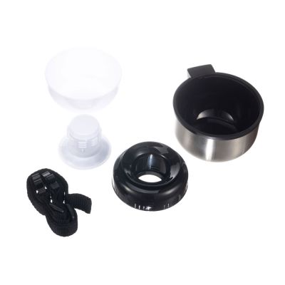 Термос Stinger, 1 л, широкий с ручкой, нержавеющая сталь, серебристый, 12,2 х 10,5 х 23,3 см-1