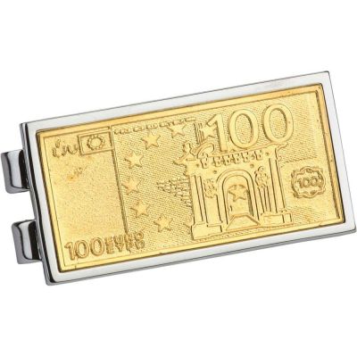 Зажим для денег Сто евро Diplomat-0