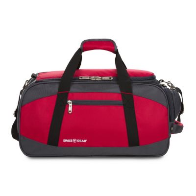 Сумка спортивная SWISSGEAR, красный/серый/чёрный, полиэстер 1200D, 52х25х30 см, 39 л-2