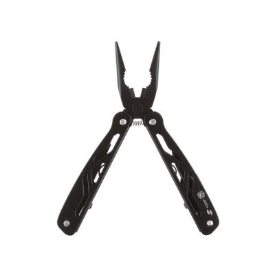 Мультитул Stinger, 100x35 мм, 12 функций, сталь/алюминий, чёрный, в комплекте нейлоновый чехол-1