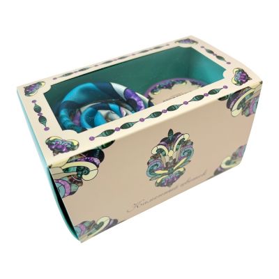 Набор: платок Каменный цветок и свеча Утонченность-2