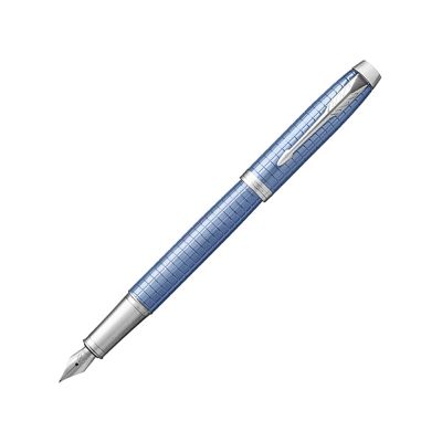 Перьевая ручка Parker IM Premium F322, Blue CT, перо: F, цвет чернил: Blue, в подарочной упаковке.-0