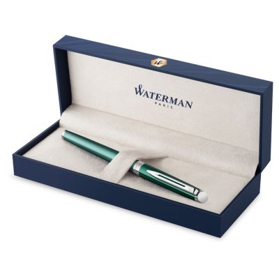 Перьевая ручка Waterman Hemisphere French riviera CHATEAU VERT в подарочной коробке-6