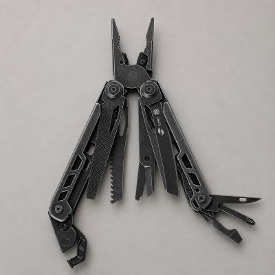 Мультитул Stinger, 116 х 25 мм, 16 функций, сталь, стоунвош, в картонной коробке, в комплекте нейлоновый чехол-0