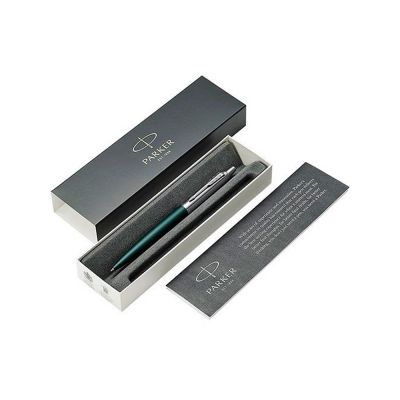 Шариковая ручка Parker Jotter XL, Green CT, стержень: M-1