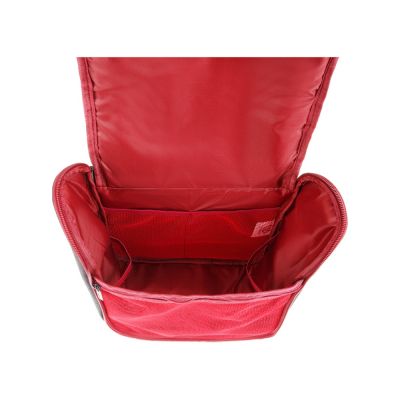 Несессер TORBER, дорожный, чёрный/бордовый, полиэстер 300D, 27 х 22 х 11 см-3