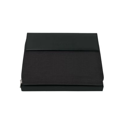 Папка для конференций А4 Advance. Hugo Boss, темно-серый/черный-3