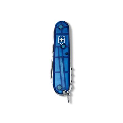 Нож перочинный VICTORINOX Climber, 91 мм, 14 функций, полупрозрачный синий-1