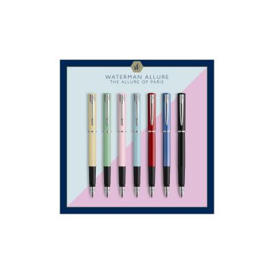 Перьевая ручка Waterman Allure Yellow CT Fountain Pen-6