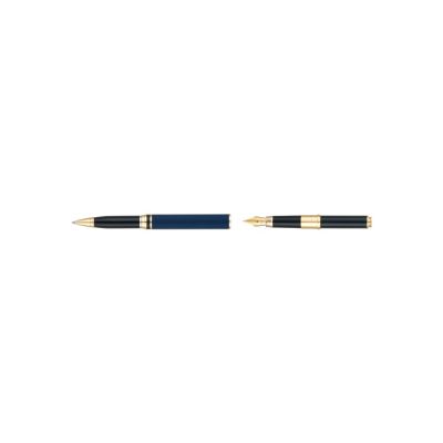 Ручка 2 в 1 шариковая и перьевая Pierre Cardin COMBI PEN, цвет - синий. Упаковка Е-4