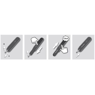 Передняя накладка VICTORINOX 58 мм, пластиковая, белая-1