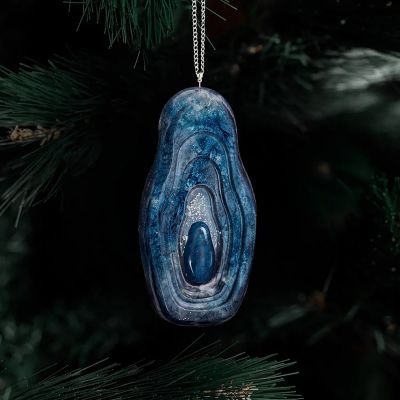 Елочные игрушки: Балерина, Огненная коза, Белый медведь, Белая береза, Русская матрешка-5