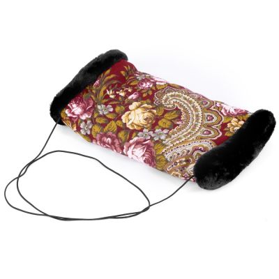 Муфта женская, красный-4