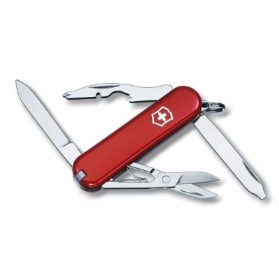 Нож-брелок VICTORINOX Rambler, 58 мм, 10 функций, красный-0
