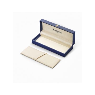 Перьевая ручка Waterman Carene De Luxe, цвет: Black/Silver, перо: F-5