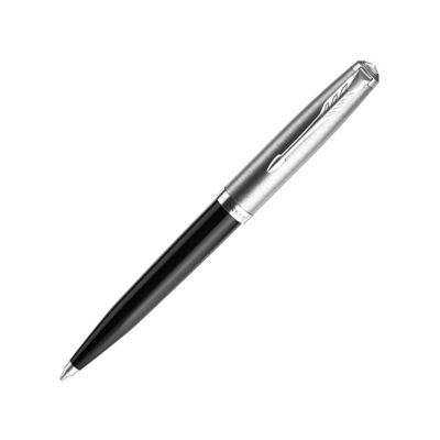 Шариковая ручка Parker 51 CORE BLACK CT, стержень: M, цвет чернил: black, в подарочной упаковке.-0
